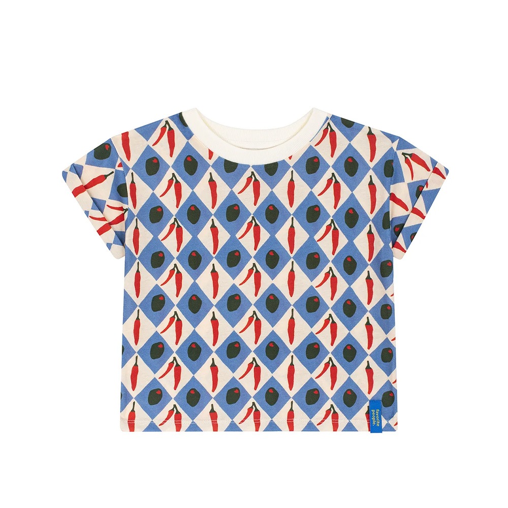 Tシャツ キッズ ベビー フェイバリットピープル オリーブ  oliva tshirt kids  Favorite People 3-8years 【国内正規品】