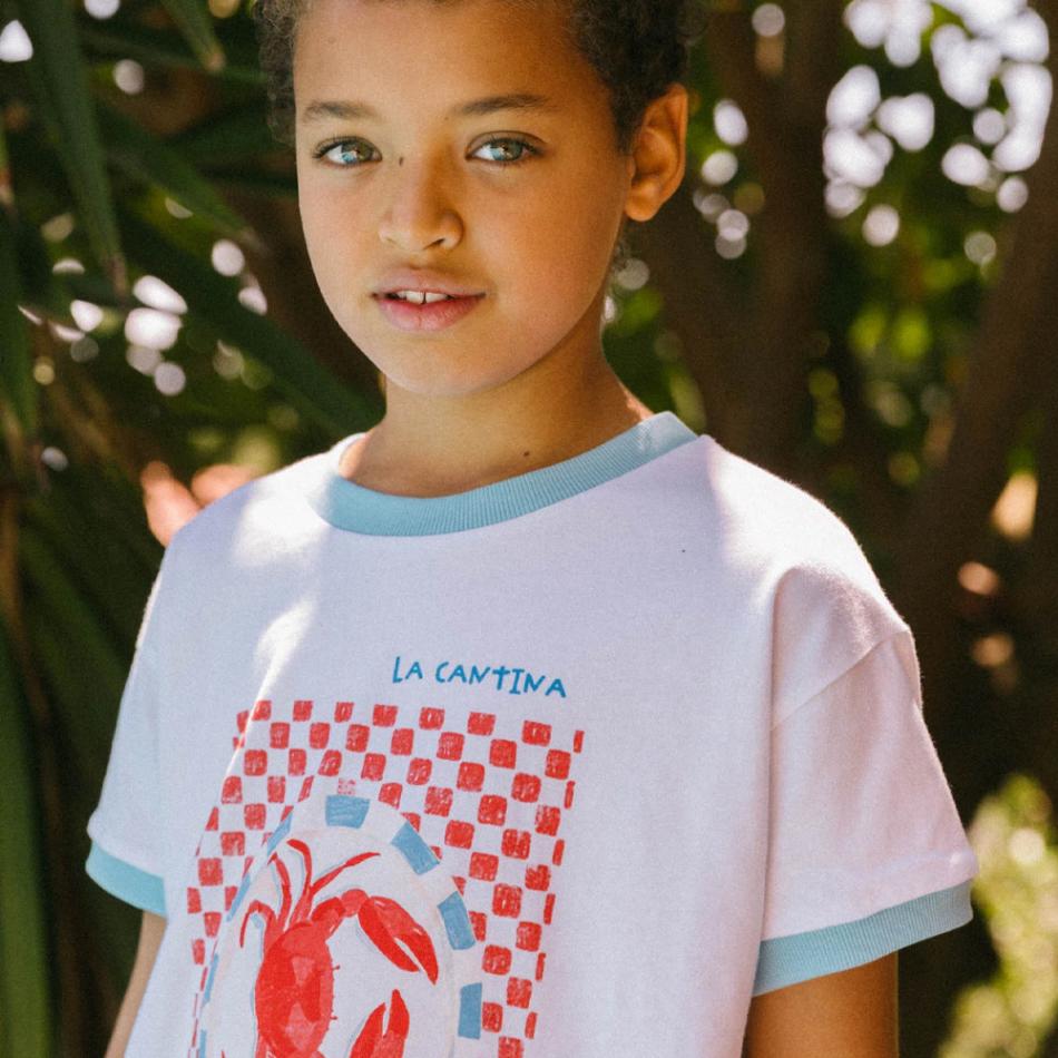 Tシャツ キッズ ベビー フェイバリットピープル カニ bella vita tshirt kids  Favorite People 3-8years 【国内正規品】