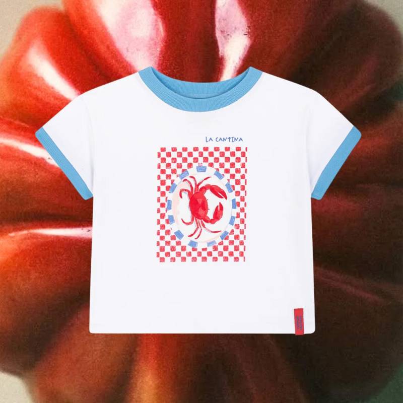 【期間限定8月1日より20%OFF SALE】　Tシャツ キッズ ベビー フェイバリットピープル カニ bella vita tshirt kids  Favorite People 3-8years 【国内正規品】