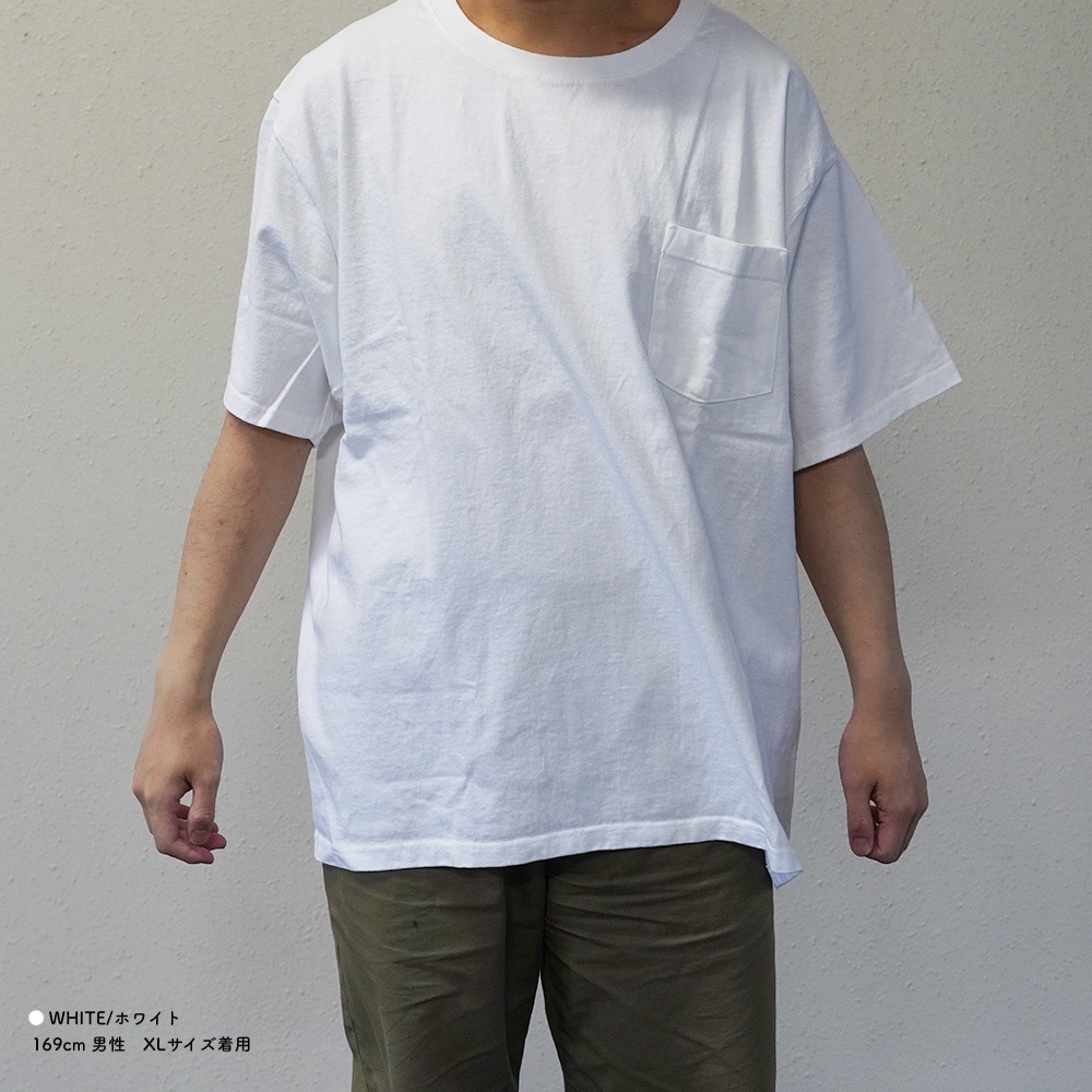 Tシャツ グッドウェア ポケット付き ユニセックス 半袖 MADE IN USA
