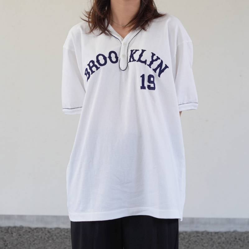 Tシャツ メンズ  ユニセックス ホワイツビル ベースボールシャツ ヘンリーネック 18 HENLEY T-SHIRT WHITESVILLE 【国内正規品】WV79687