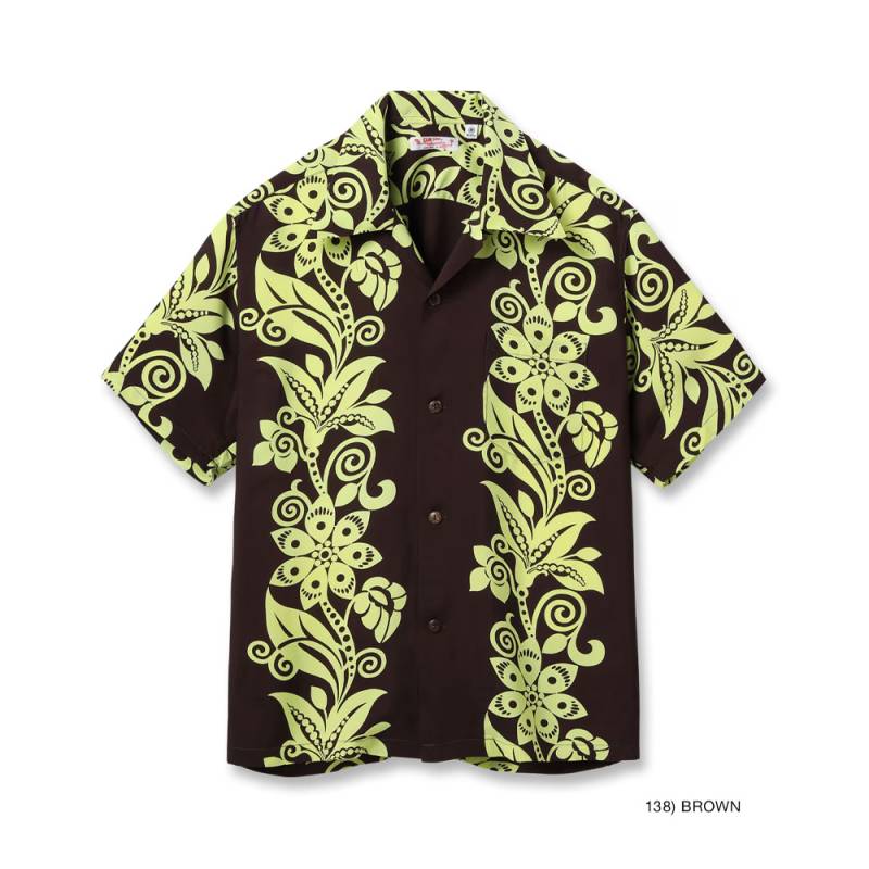 【2026年春夏入荷予定】 アロハシャツ メンズ ユニセックス サンサーフ  SUN SURF  Lot No. SS39616 / RAYON HAWAIIAN SHIRT “PICTOGRAPH FLOWER”