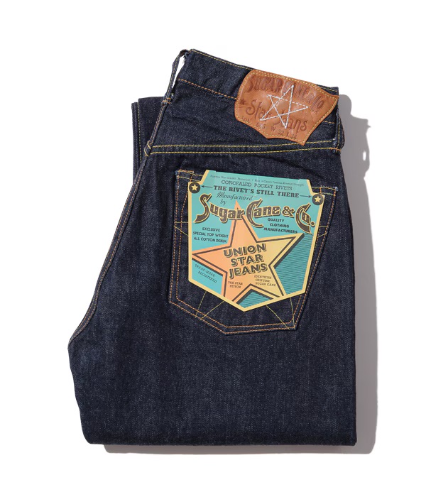 ジーンズ メンズ デニム シュガーケーン Lot No. SC40065 / 14.25oz. DENIM UNION STAR JEANS SUGAR CANE