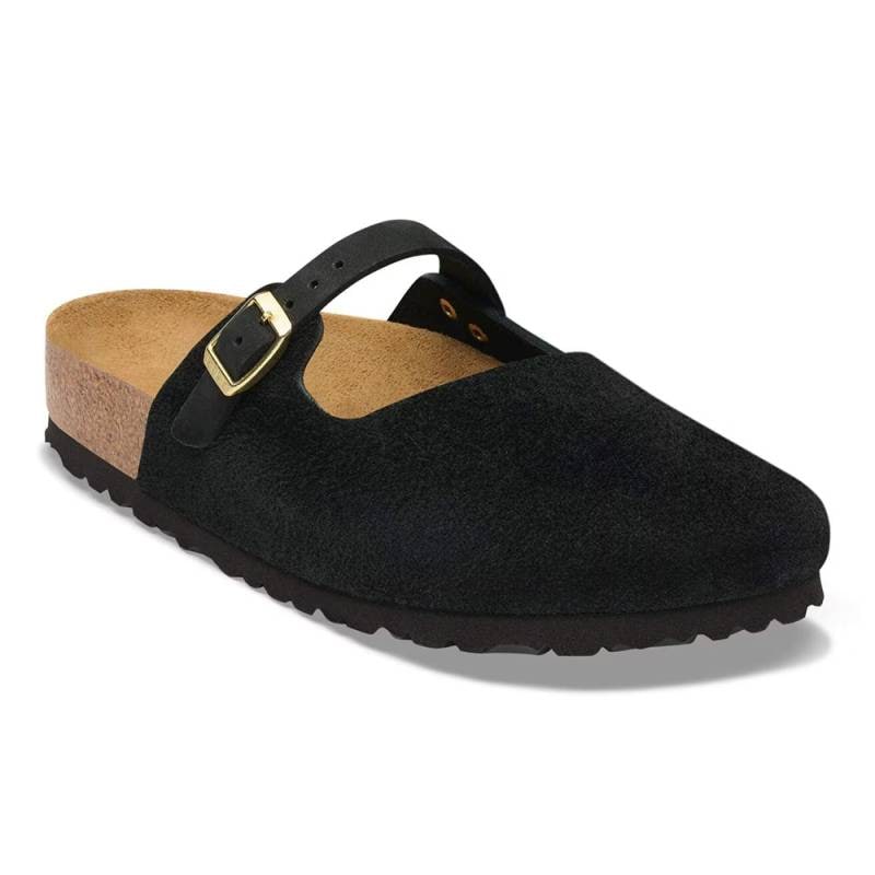 ビルケンシュトック マリア サボ クロッグ スエード ナロー 22.5-25cm BIRKENSTOCK Maria LEVE  【国内正規品】