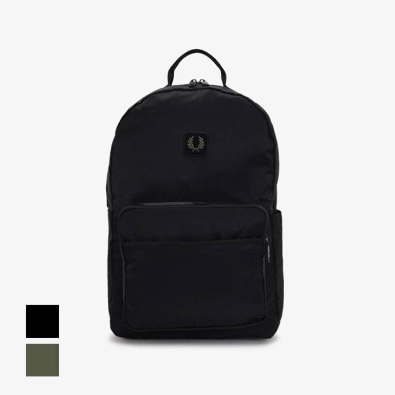 フレッドペリー  リュックサック ユニセックス バックパック FRED PERRY CRINKLE NYLON BACKPACK 【国内正規品】 L3339