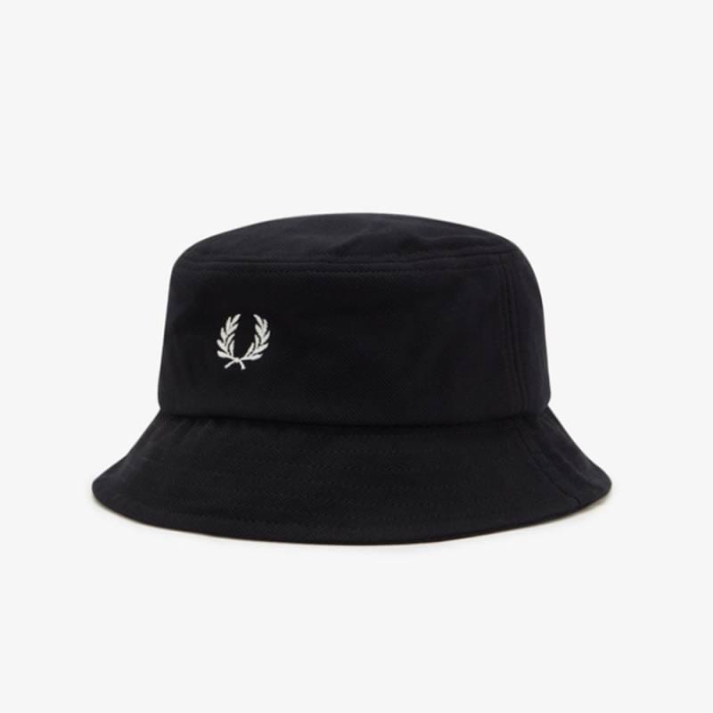 フレッドペリー  キャップ ユニセックス 帽子 FRED PERRY PIQUE BUCKET HAT 【国内正規品】HW2296