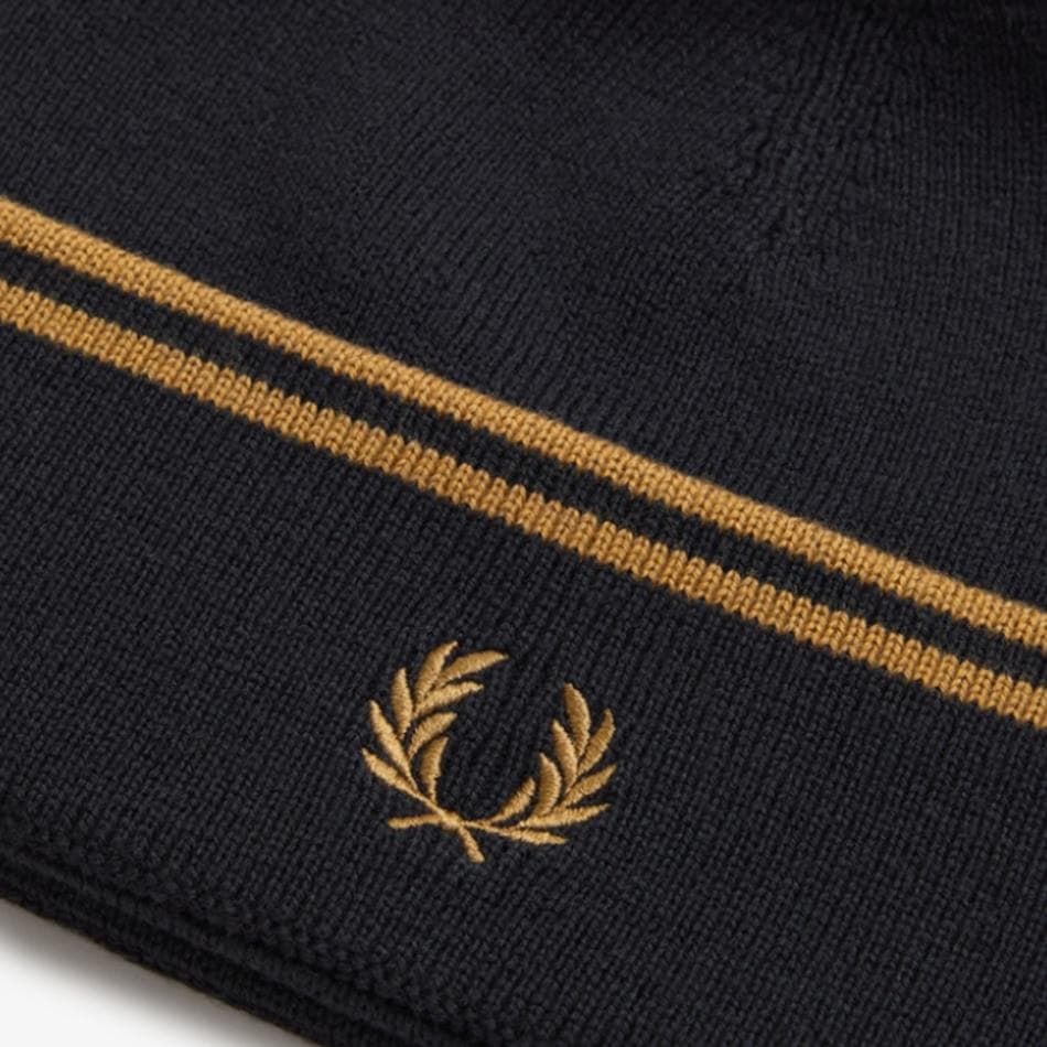 ニット帽 メンズ レディース フレッドペリー 帽子 ユニセックス FRED PERRY TWIN TIPPED MERINO WOOL BEANIE 【国内正規品】 C3317