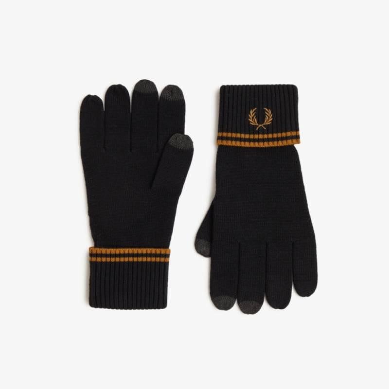 手袋 メンズ レディース フレッドペリー ユニセックス FRED PERRY TWIN TIPPED MERINO WOOL GLOVE【国内正規品】 C3318