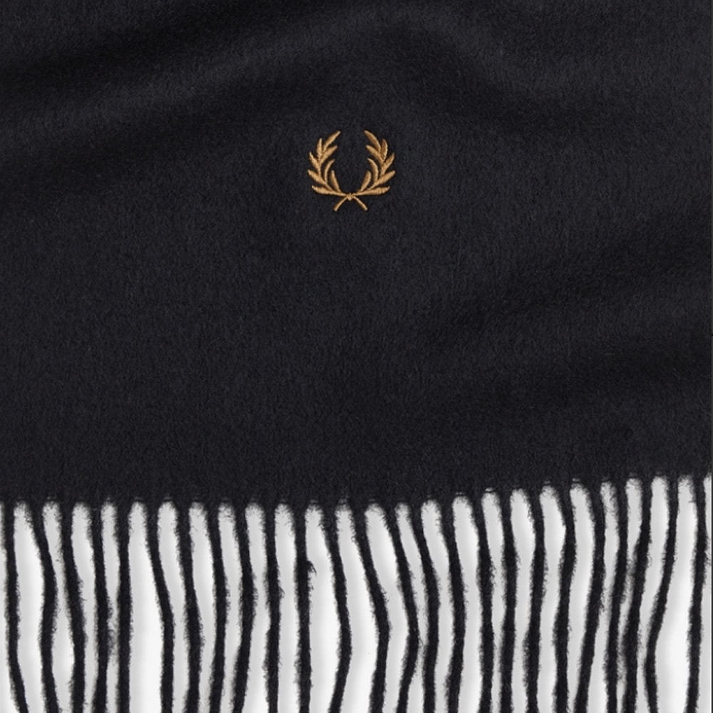 マフラー メンズ レディース フレッドペリー ユニセックス フレッドペリー スカーフ FRED PERRY PLAIN WOVEN SCARF 【国内正規品】 C3320