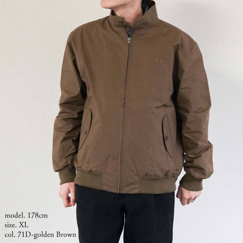 ハリントンジャケット メンズ フレッドペリー イングランド製 スイングトップ FRED PERRY MADE IN ENGLAND HARRINGTON【国内正規品】 J3341