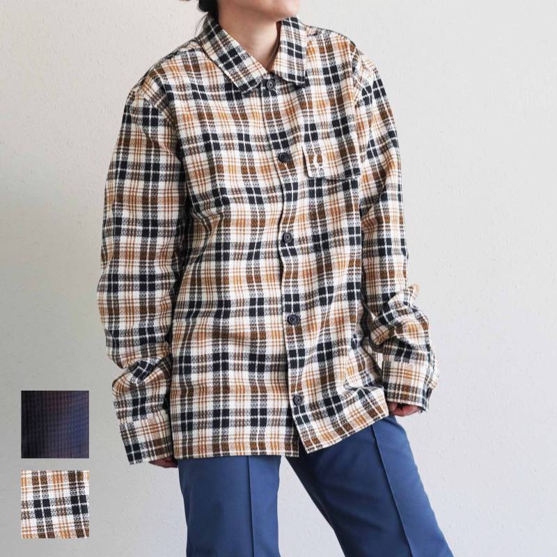 シャツ メンズ フレッドペリー ブラウス  FRED PERRY TEXTURED CHECK OVERSHIRT 【国内正規品】 M3321