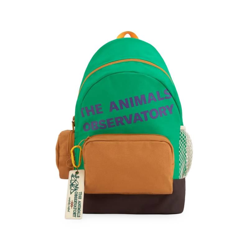 リュック キッズ ジ・アニマルズ・オブザーバトリー バックパック BRIGHT GREEN ADDAX BACKPACK【国内正規品】 the animals observatory F26202-011_EN