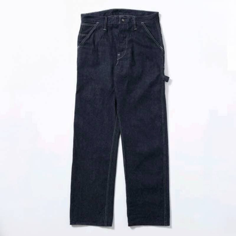 【26AW 予約】ジーンズ メンズ  ヘッドライト ブルーデニムダンガリーズ 11oz BLUE DENIM WORK DUNGAREES HEADLIGHT HD42704