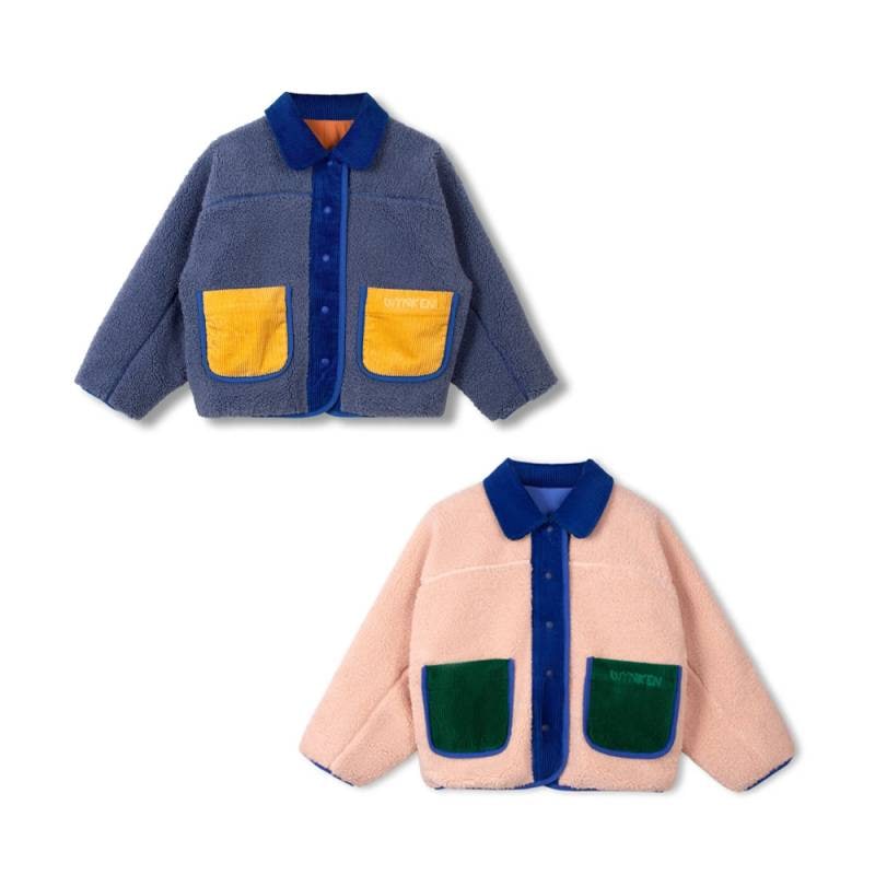 ジャケット キッズ ベビー ブルゾン ウィンケン 全2種 Faux Fur Reverisble Jacket Wynken 【国内正規品】 WK21W112
