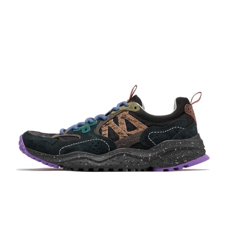 【26AW 予約】スニーカー ユニセックス ソウリン フラワーマウンテン FLOWER MOUNTAIN SOLIN Black/Gray/Green【国内正規品】FM127018