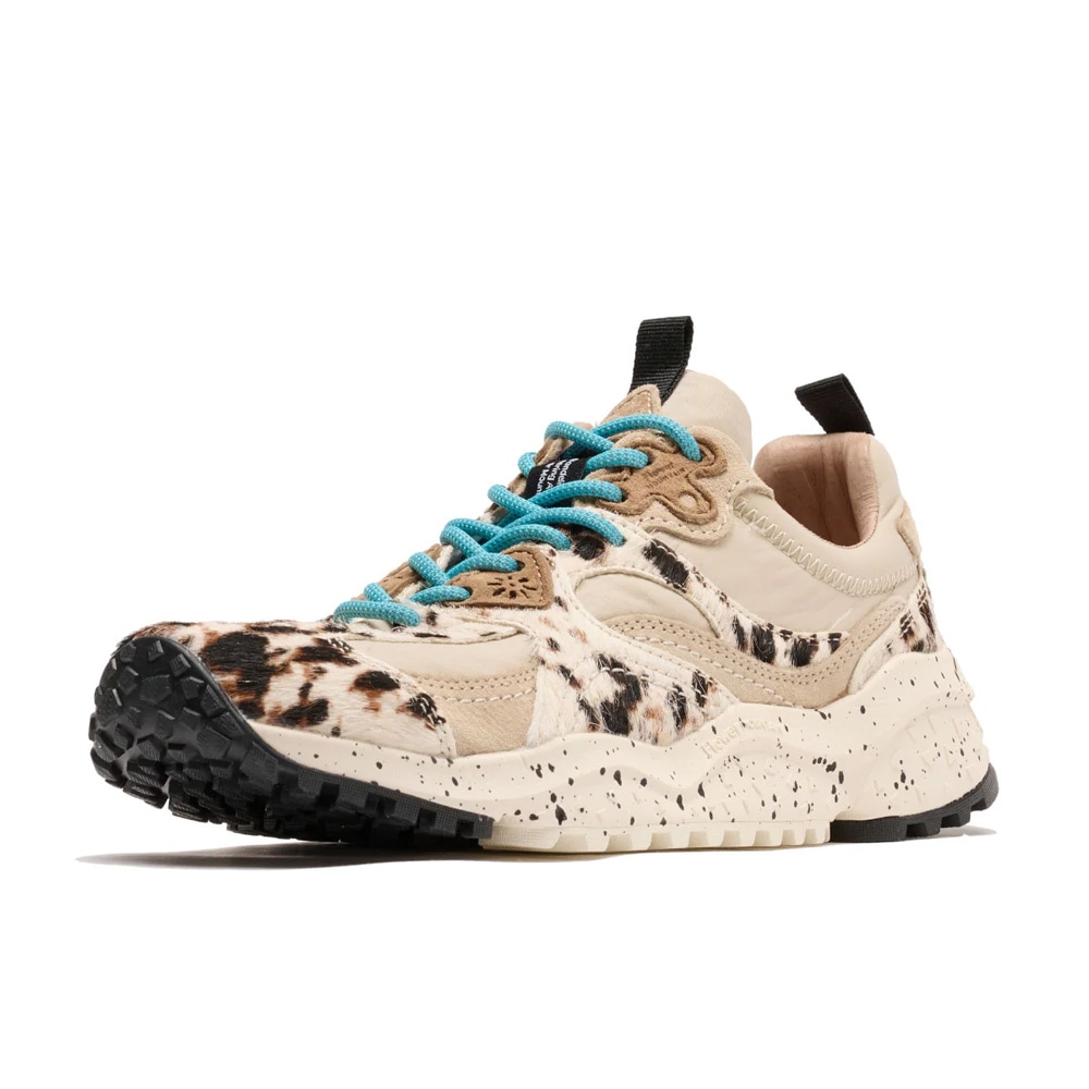 【26AW 予約】スニーカー ユニセックス ウェーブス フラワーマウンテン FLOWER MOUNTAIN WAVES Beige/Brown【国内正規品】FM126070