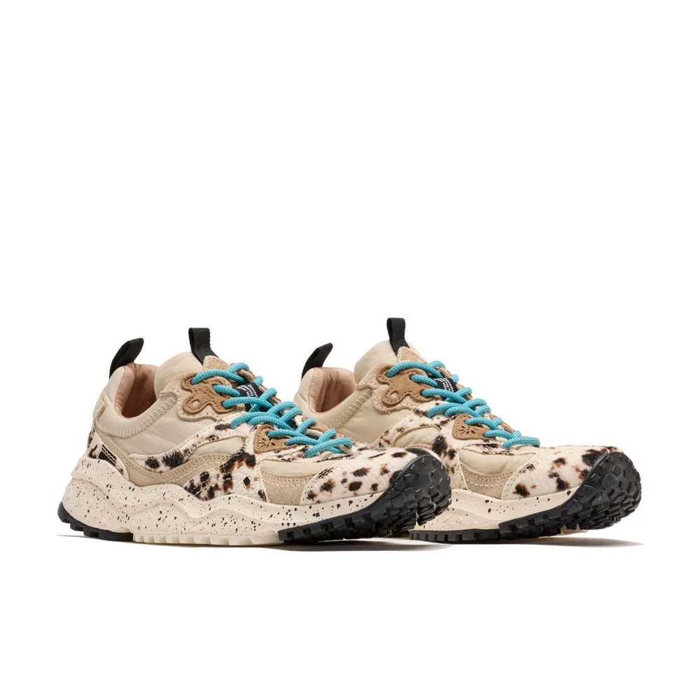 【26AW 予約】スニーカー ユニセックス ウェーブス フラワーマウンテン FLOWER MOUNTAIN WAVES Beige/Brown【国内正規品】FM126070