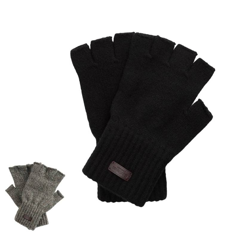 【26AW 予約】グローブ ユニセックス バブアー 手袋 フィンガーレス Barbour HEATH FINGERLESS WOOL GLOVES【国内正規品】MGL0155