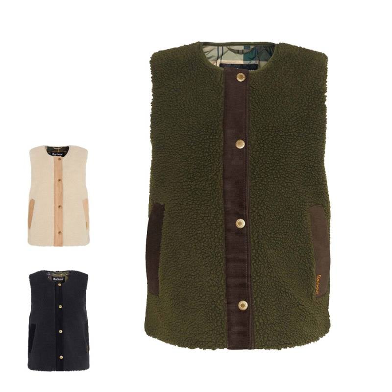 バブアー ボアベスト ライナー レディース ダルシー BARBOUR DULSIE LINER【国内正規品】LLI0016