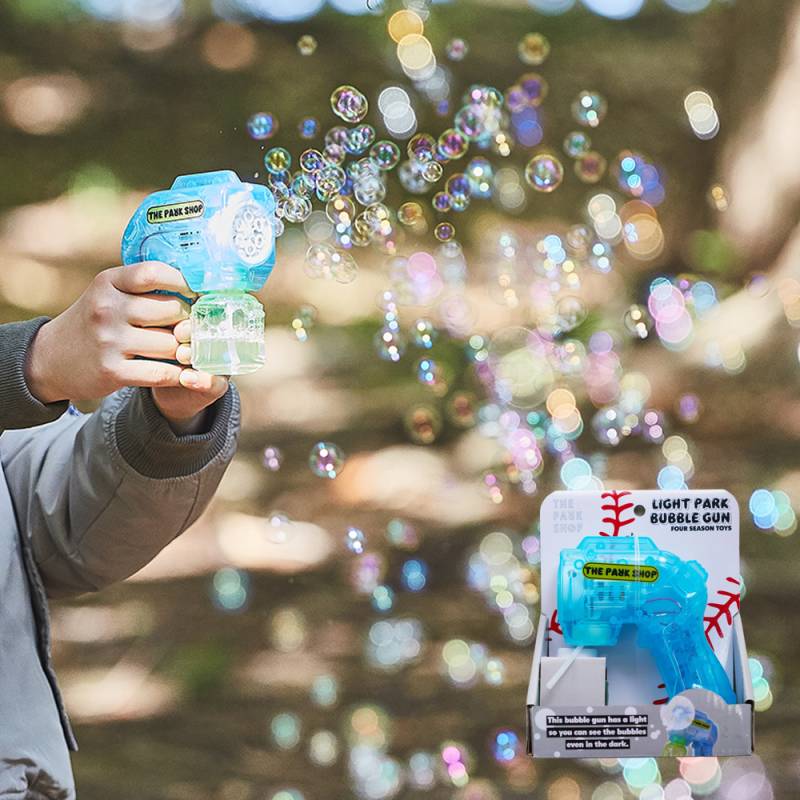 電動バブルシューター バブルガン キッズ ザ・パークショップ ライト付き シャボン玉 子供 公園 LIGHT PARK BUBBLE GUN THE PARK SHOP 【国内正規品】TPS-991