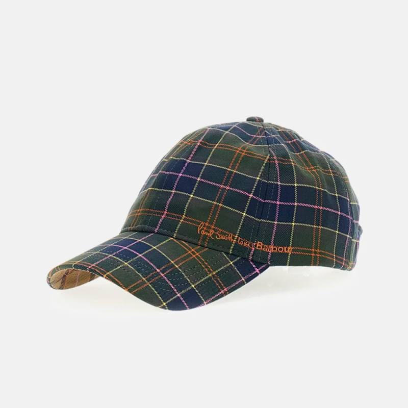 【26AW 予約】バブアー ポールスミス タータン キャップ ユニセックス 帽子 BARBOUR PAUL SMITH TARTAN CAP【国内正規品】MHA0995