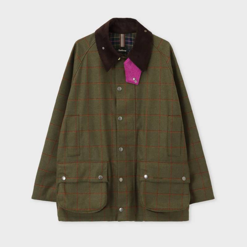 バブアー ポールスミス ビューフォート ウールジャケット ユニセックス BARBOUR PAUL SMITH BEAUFORT WOOL JACKET【国内正規品】MWO0319