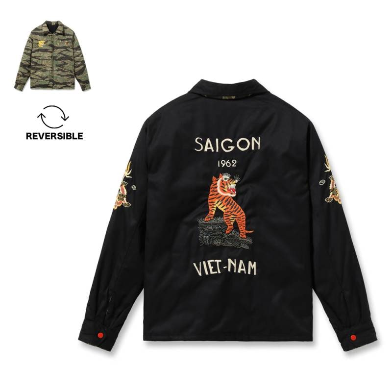 テーラー東洋 ジャケット ベトジャン ベトナムジャンパー リバーシブル Lot No. TT15979 / Early 1960s Style Reversible Vietnam Jacket “VIETNAM TIGER” × “VIETNAM MAP”