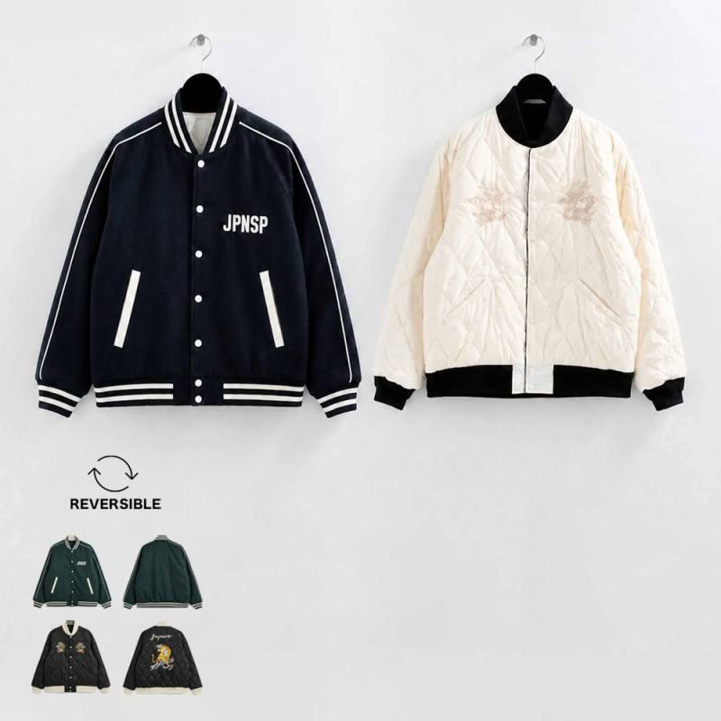 ダウンジャケット ユニセックス REVERSIBLE
