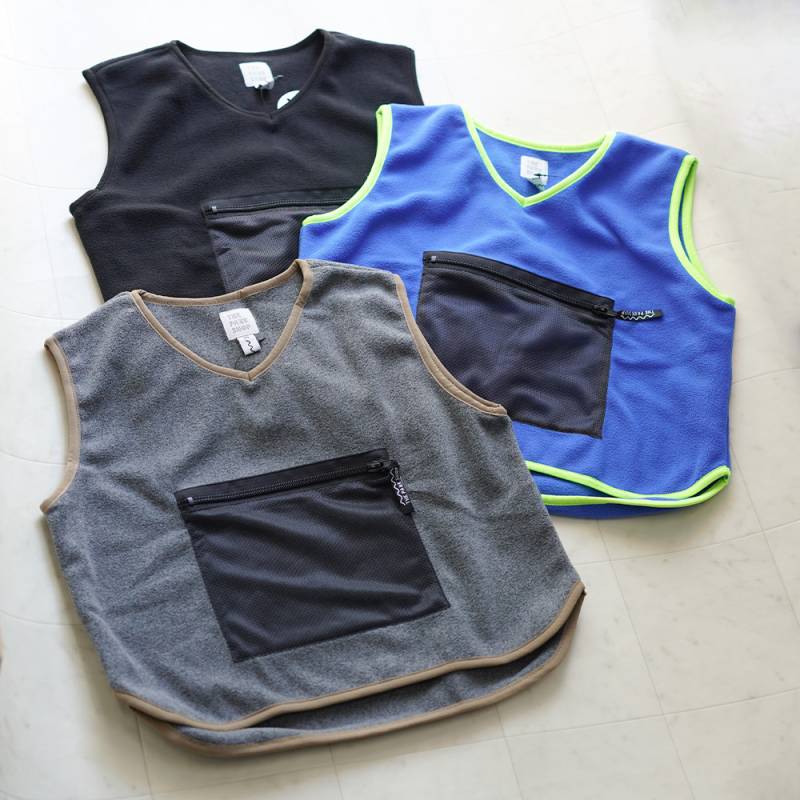 ベスト フリース キッズ メッシュポケット付き ザ・パークショップ WALKBOY VEST THE PARK SHOP 115-145cm 【国内正規品】TPS-967