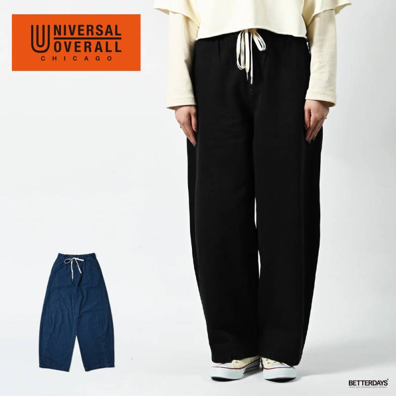 【26AW 予約】チルパンツ レディース ユニバーサルオーバーオール カジュアルパンツ ワイドバルーン UNIVERSAL OVERALL CHILLWIDE BALLON【国内正規品】U2632635-A