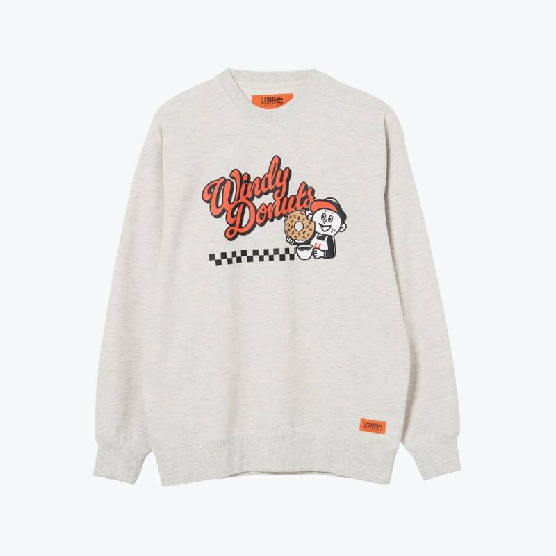 【26AW 予約】スウェット ユニセックス トレーナー ユニバーサルオーバーオール UNIVERSAL OVERALL Windy.Jr Donut SWEAT【国内正規品】U2633250WJ