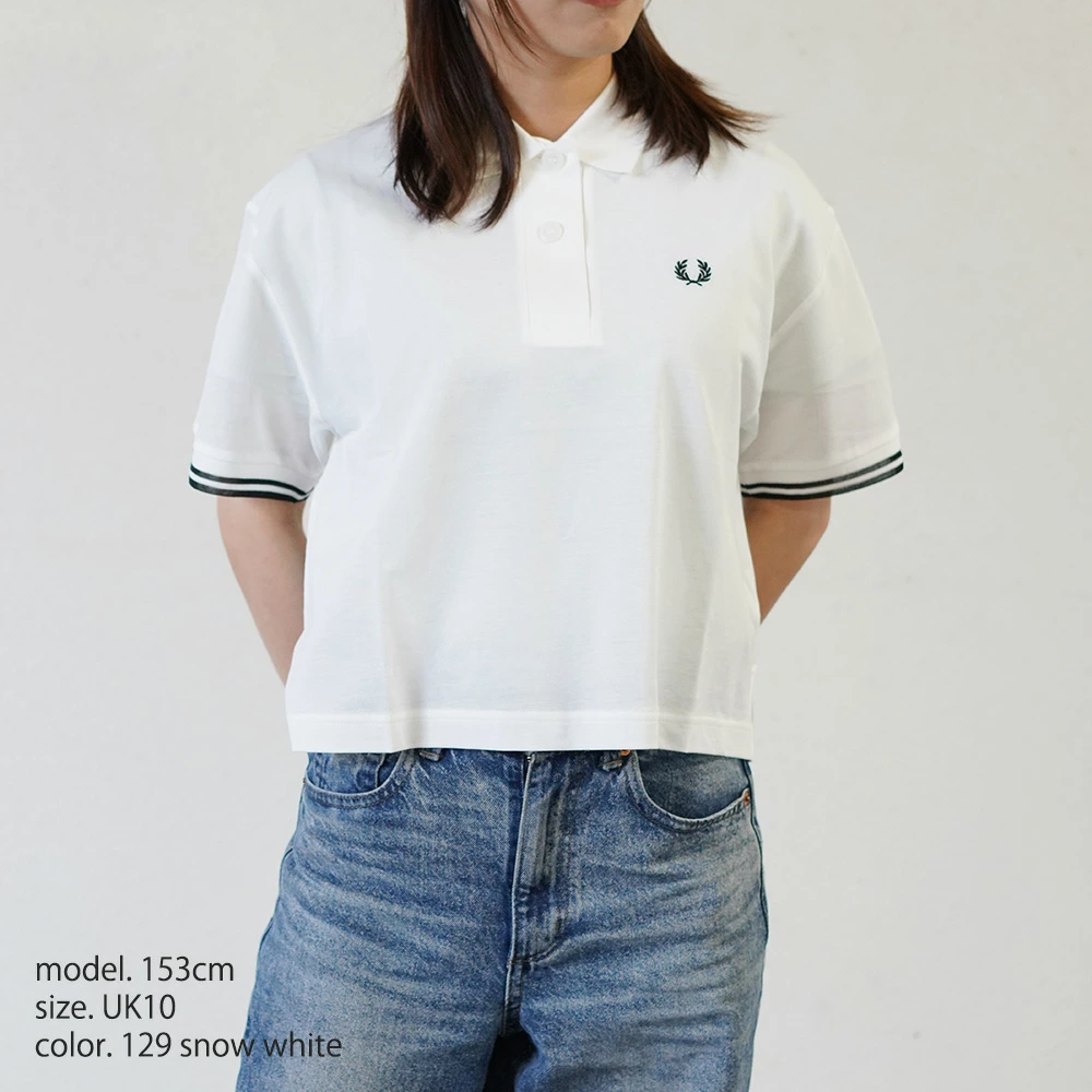 フレッドペリー ポロシャツ レディース FRED PERRY SHEER TIPPED POLO SHIRT G2174 半袖 【国内正規品】 