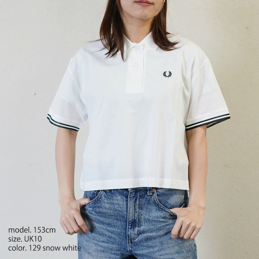フレッドペリー ポロシャツ レディース FRED PERRY SHEER TIPPED POLO SHIRT G2174 半袖 【国内正規品】 