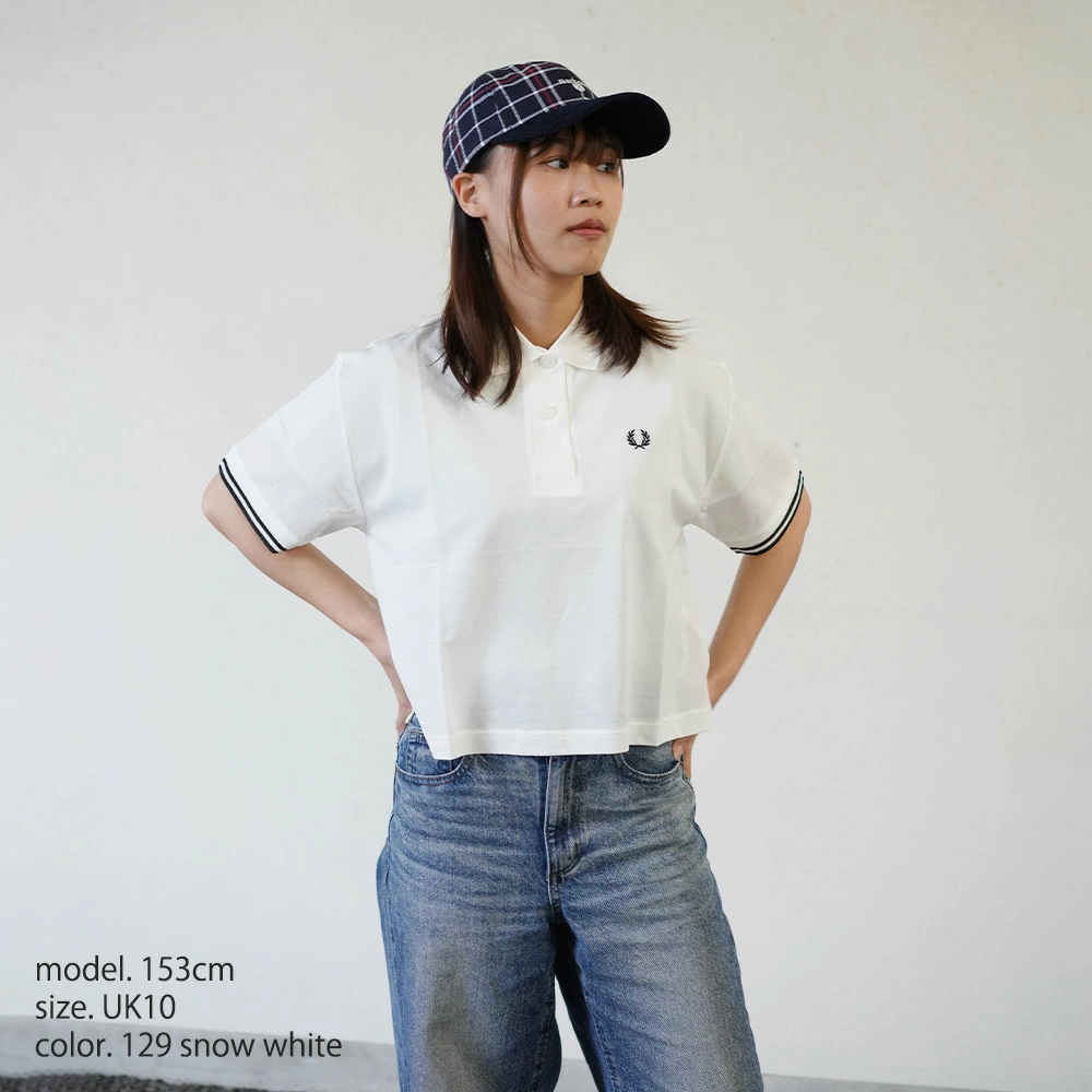 フレッドペリー ポロシャツ レディース FRED PERRY SHEER TIPPED POLO SHIRT G2174 半袖 【国内正規品】 