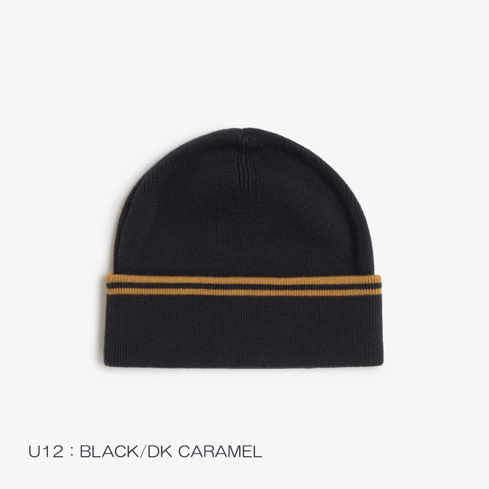 ニット帽 メンズ レディース フレッドペリー 帽子 ユニセックス FRED PERRY TWIN TIPPED MERINO WOOL BEANIE 【国内正規品】 C3317