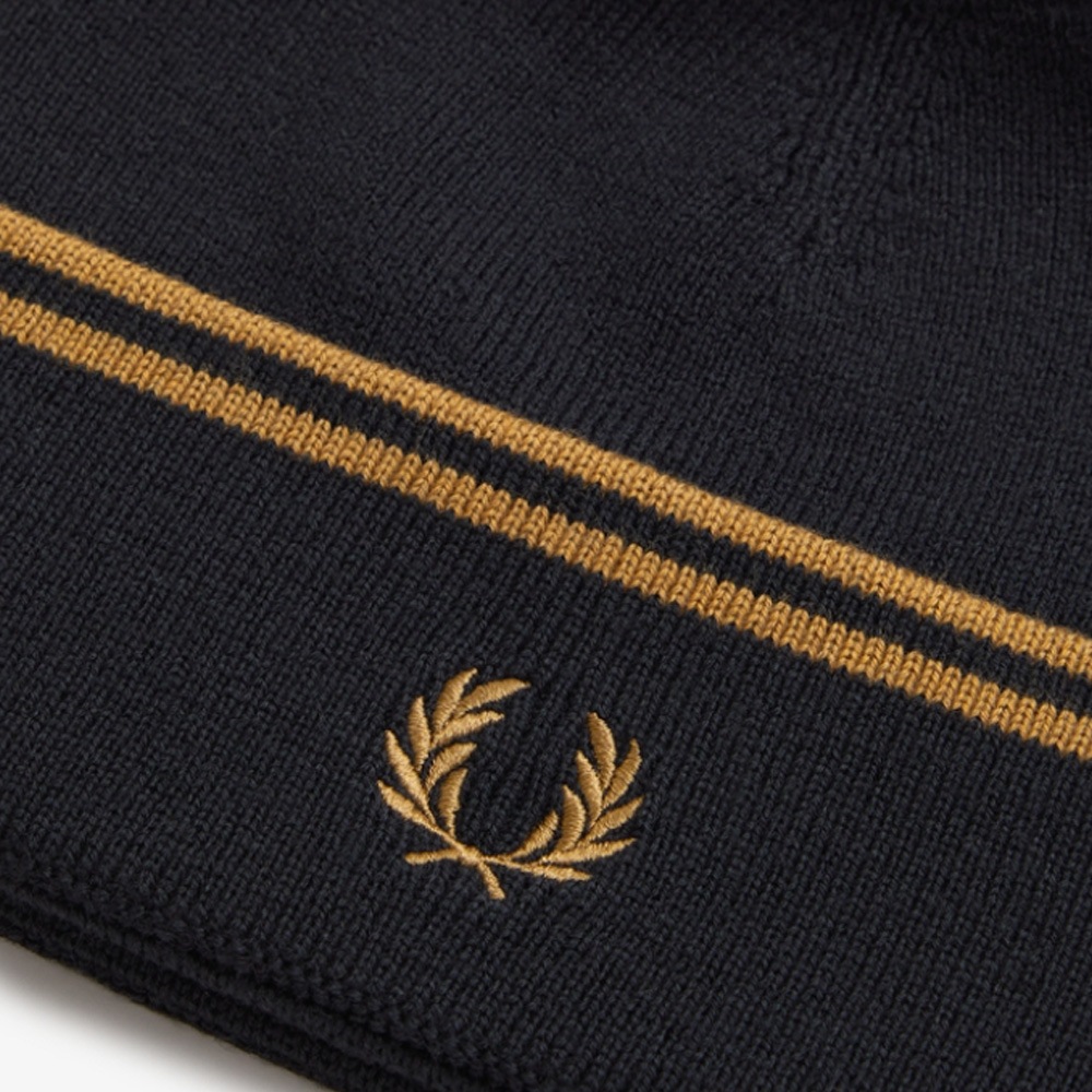 ニット帽 メンズ レディース フレッドペリー 帽子 ユニセックス FRED PERRY TWIN TIPPED MERINO WOOL BEANIE 【国内正規品】 C3317