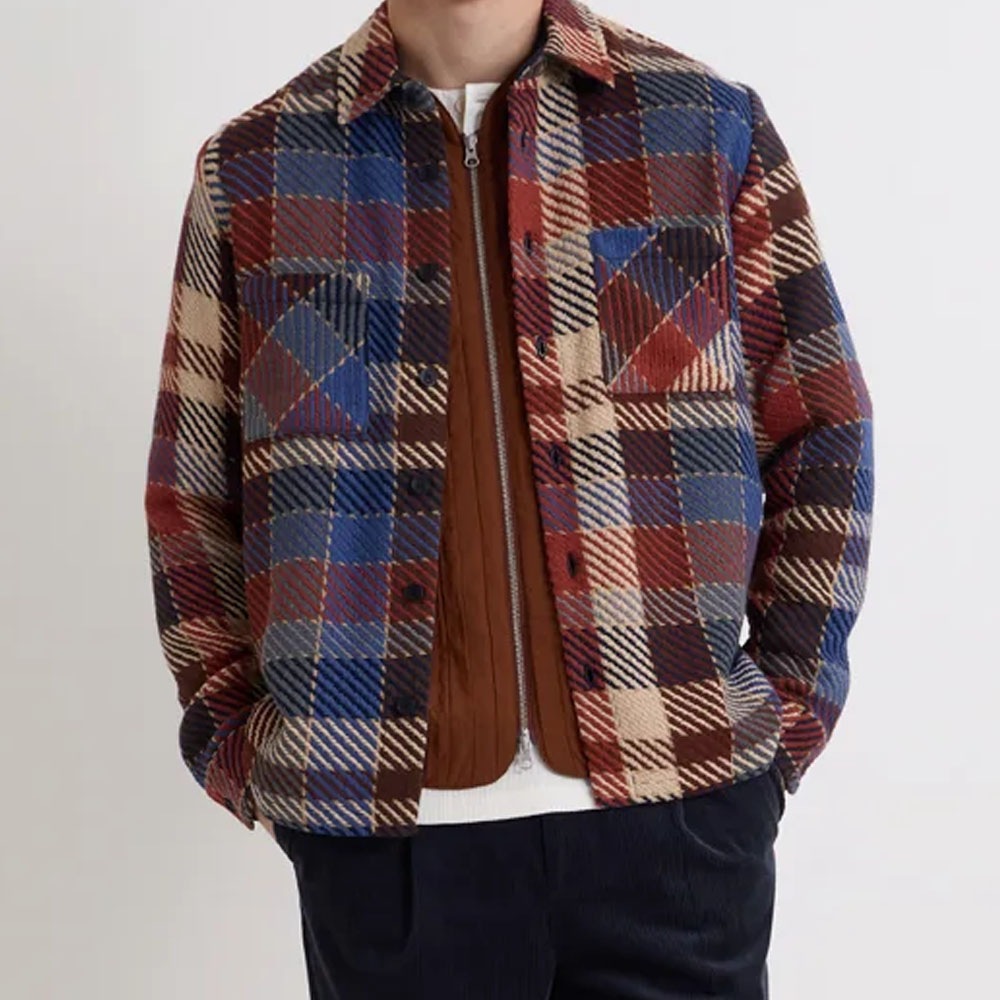 26AW 予約】オーバーシャツ チェックシャツ メンズ ユニセックス