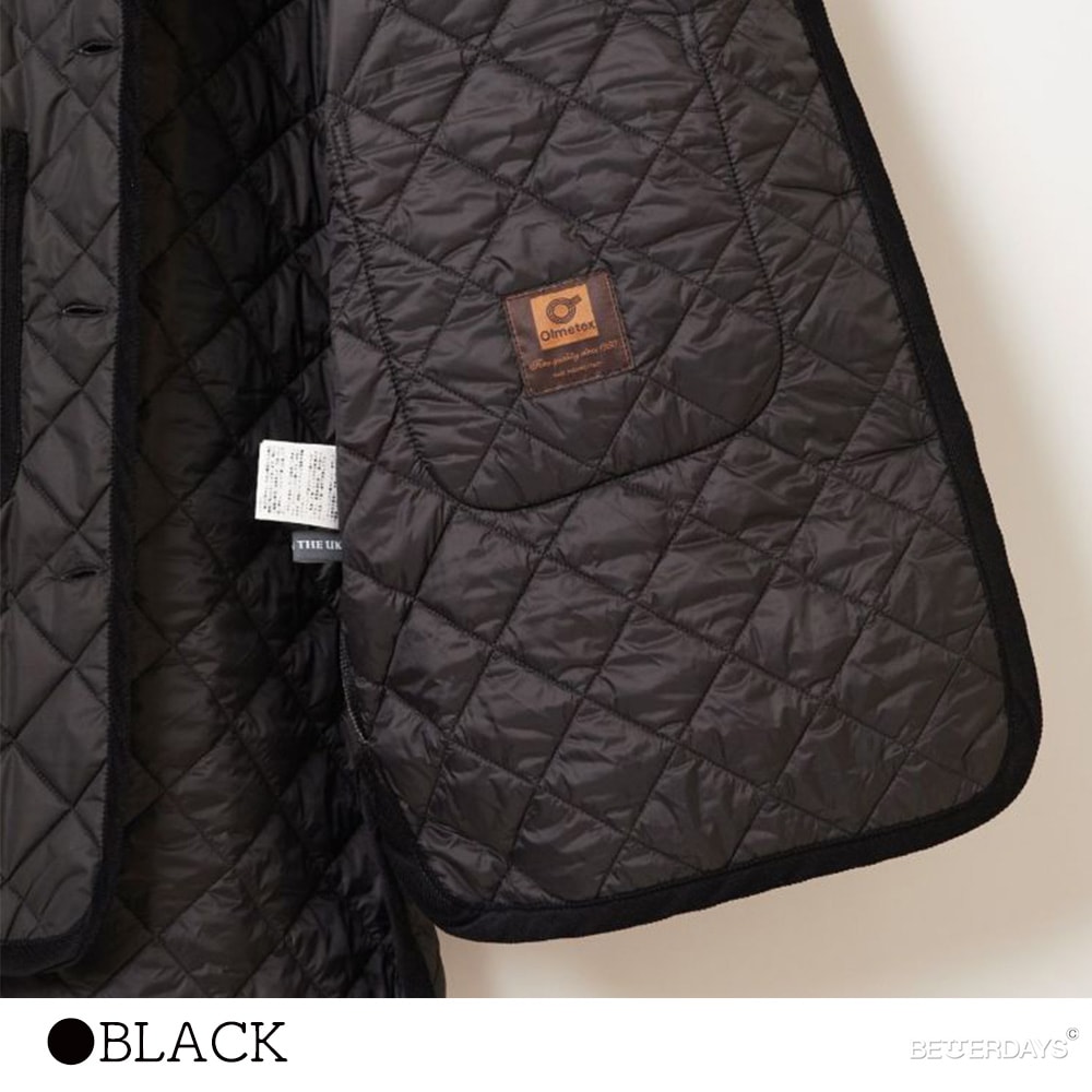 未使用　Auchin coal オーケンコール　キルティングジャケット　40 Auchincoal（オーケンコール） ロング キルティングジャケット