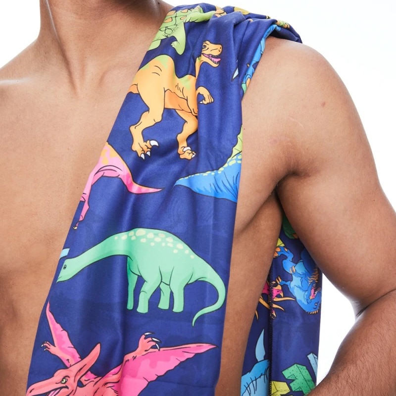 バスタオル ボディタオル     Boardies ボーディーズ KIDS VIBRANT DINO ROBOTS TOWEL 恐竜 ロボット  