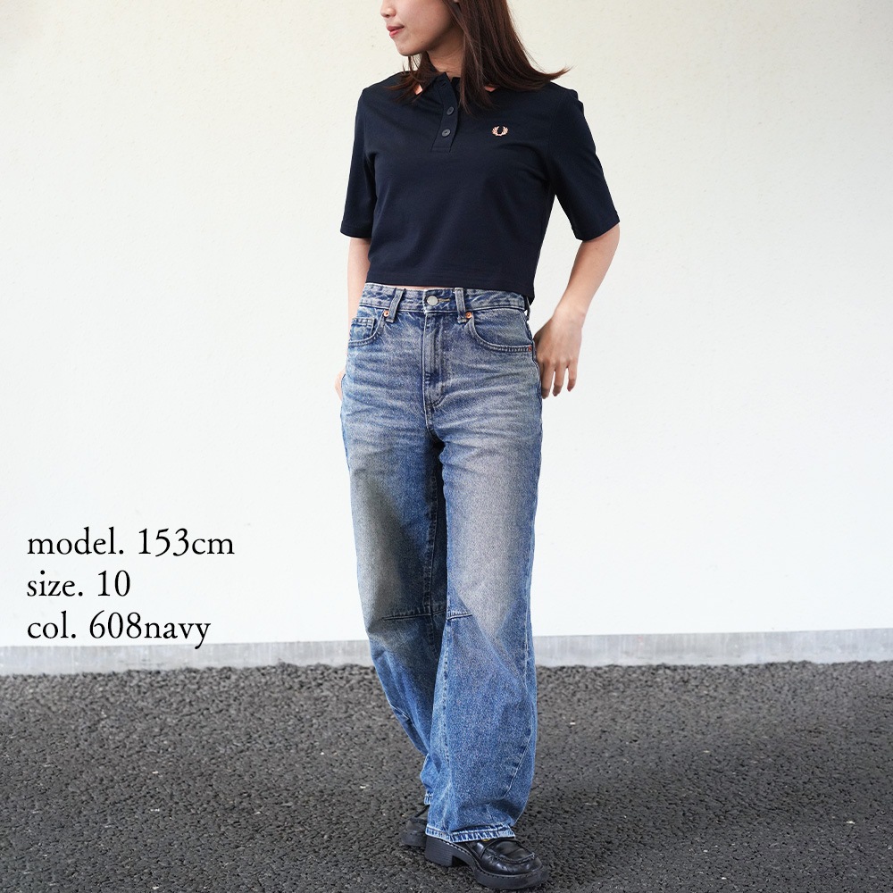 フレッドペリー ポロシャツ レディース  Bold Tipped Polo Shirt G2182 半袖 【国内正規品】
