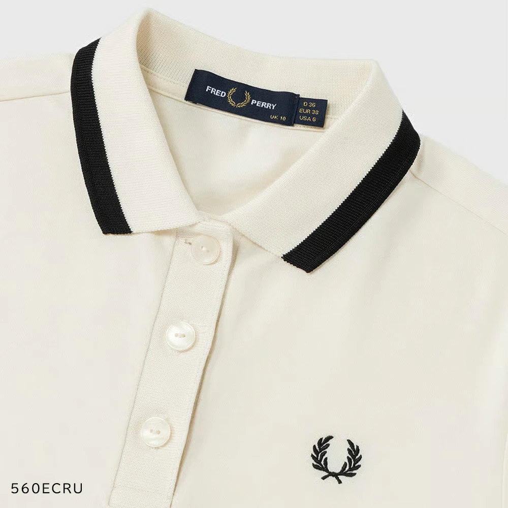 フレッドペリー ポロシャツ レディース  Bold Tipped Polo Shirt G2182 半袖 【国内正規品】