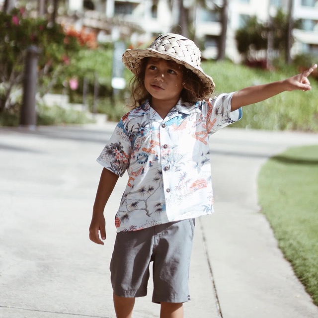 アロハシャツ キッズ アバンティ Avanti SILK ALOHA SHIRTS 90