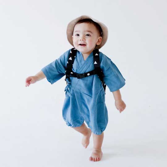 甚平 ベビー キッズ ロンパース チョコレートスープ chocolatesoup LINEN JINBEI ROMPERS SEPARATE ROMPERS