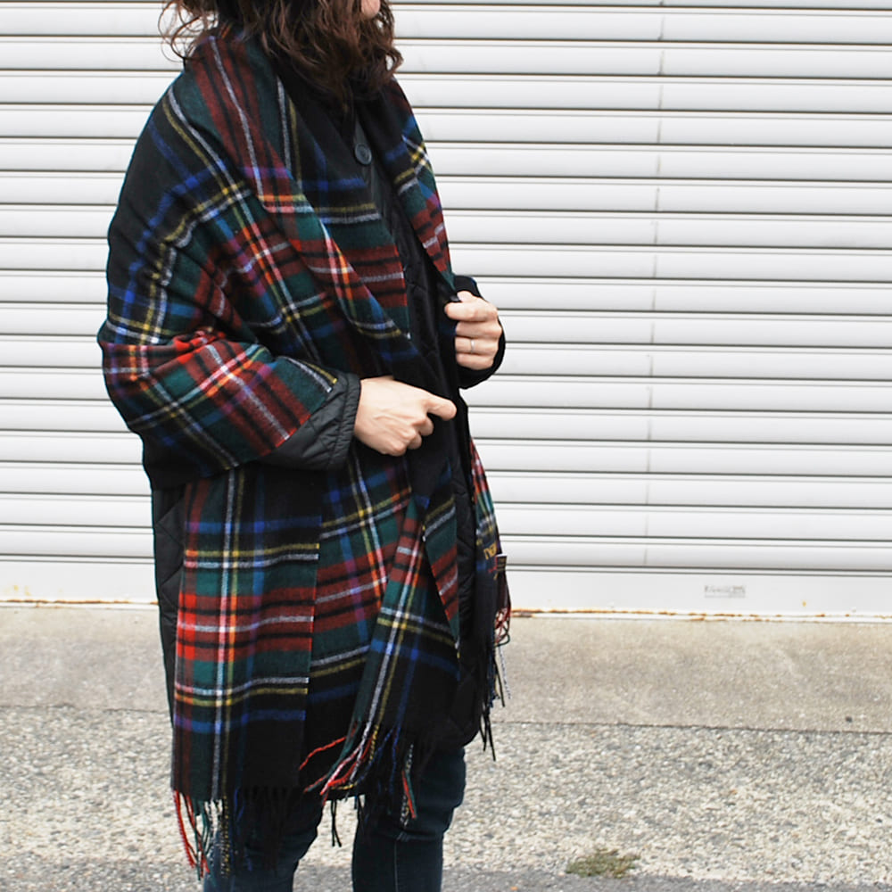 ツイードミル　チェック柄ストール TWEED MILL ストール マフラー 「TWEEDMILL/ツイードミル