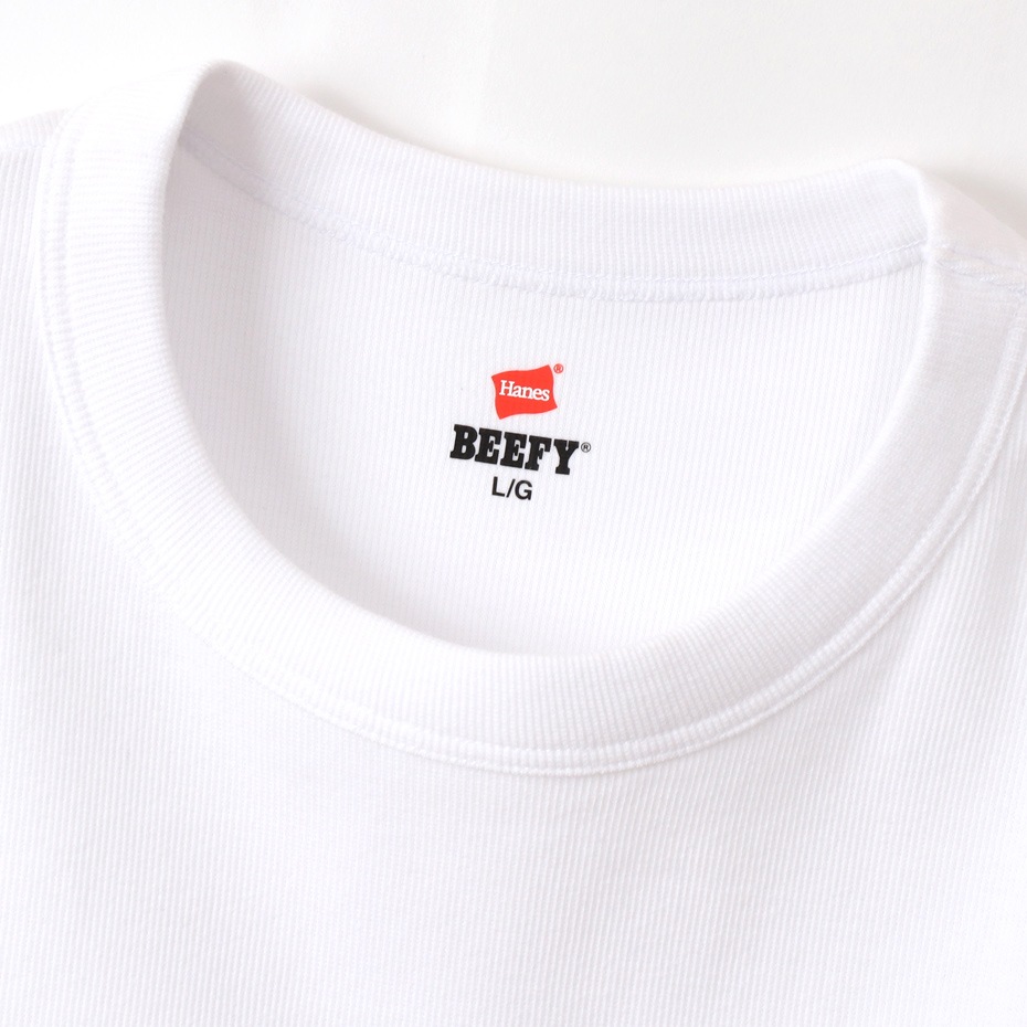 【SALE/20%OFF】Hanes / BEEFY リブTシャツ