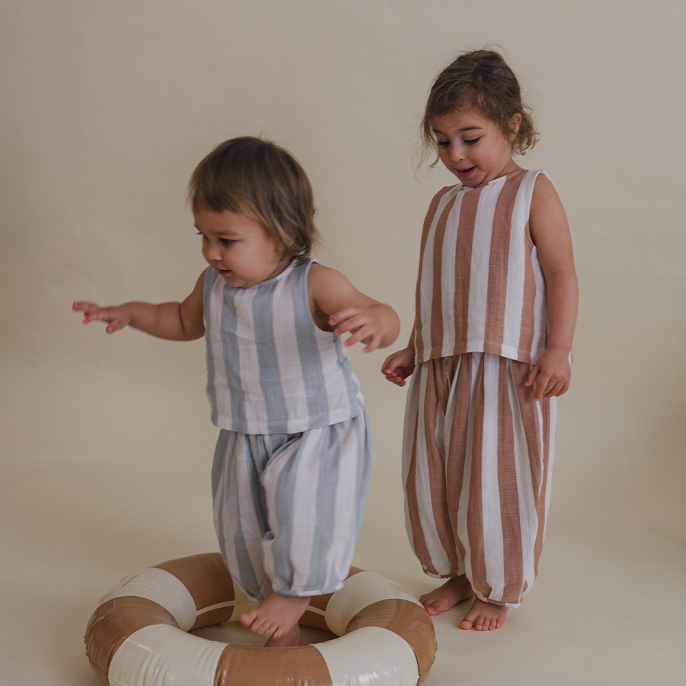 タンクトップ キッズ  ベビー オーガニックズー  Organic Zoo Sienna Stripes Resort Top【国内正規品】 16SASRT 16SSRT