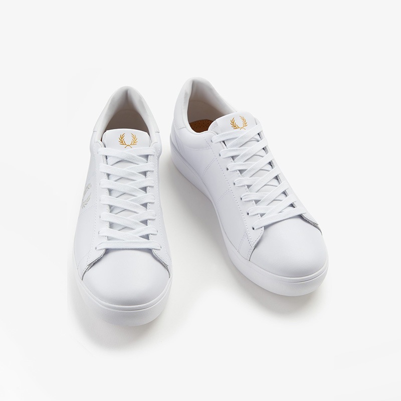 Fred Perry フレッドペリー スペンサーレザースニーカー スニーカー メンズ レディース フレッドペリー レザースニーカー FRED