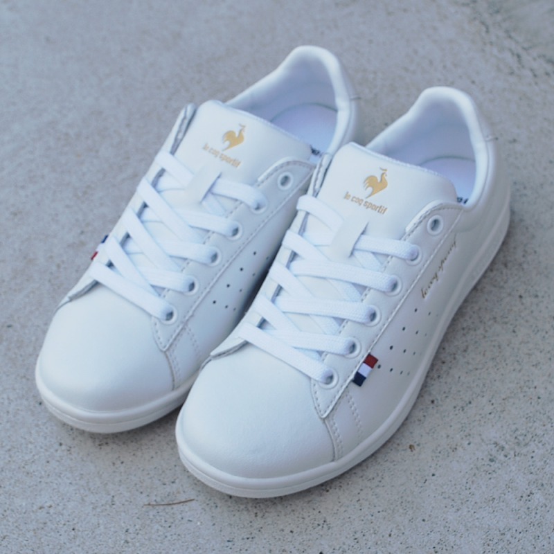 スニーカー レディース メンズ ラ ローラン LE / LA ROLAND LE ルコックスポルティフ le coq sportif  22.5cm-24.5cm 天然皮革【国内正規品】