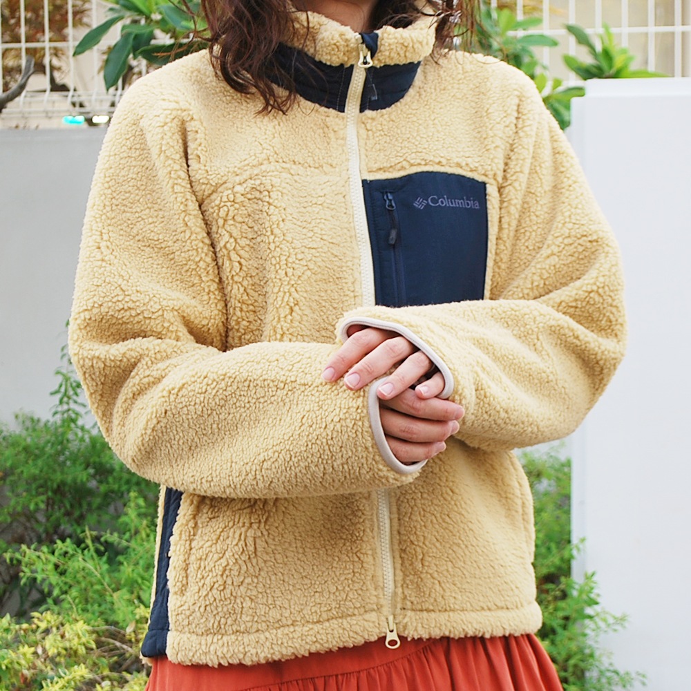 1/1からSALE対象予定商品】フリースジャケット ボア コロンビア