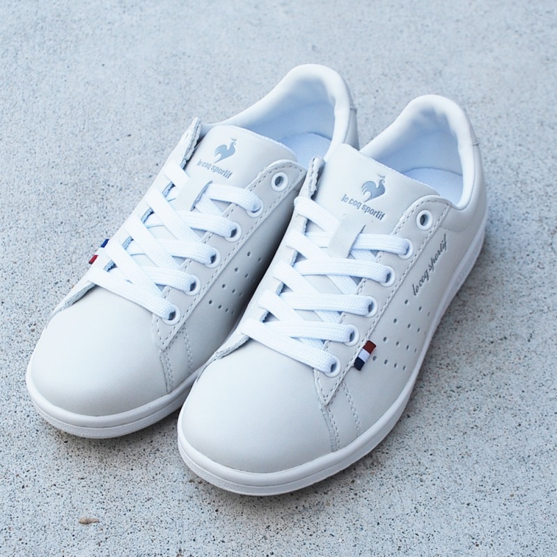 スニーカー レディース メンズ ラ ローラン / LA ROLAND ECL ルコックスポルティフ le coq sportif  22.5cm-24.5cm ECCOレザー【国内正規品】